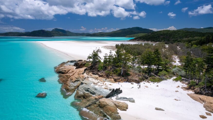 Betty's Beach at Hill Inlet on Whitsunday Island