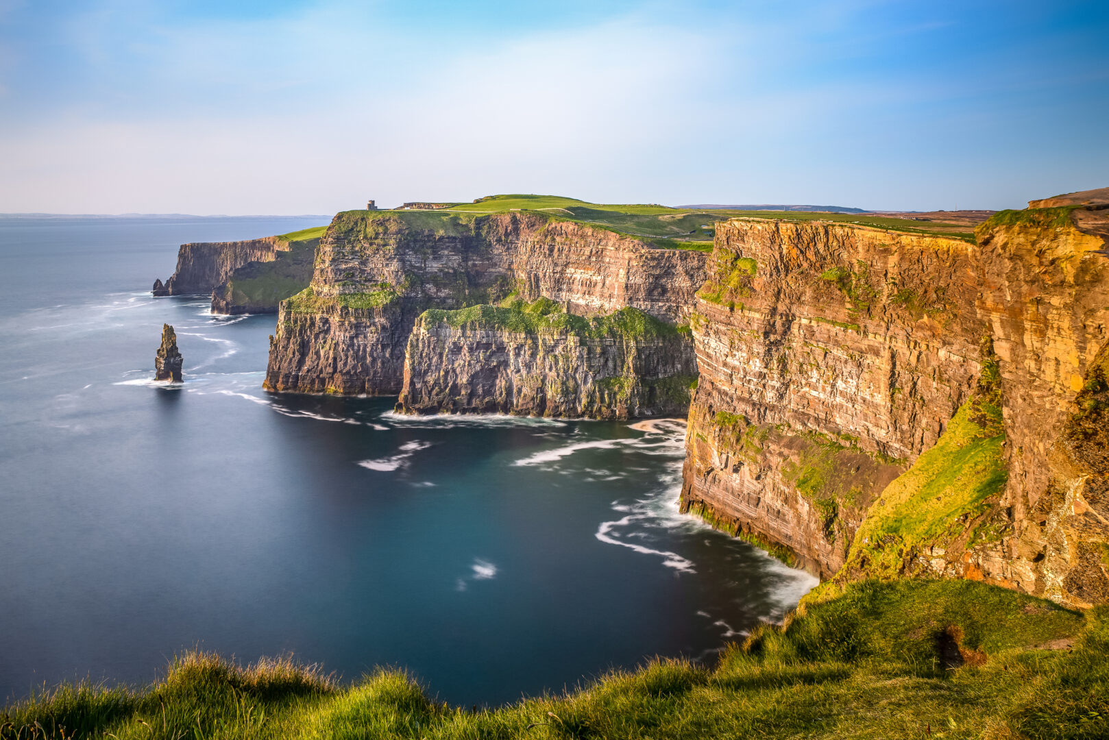 The Cliffs of Moher in Ireland.