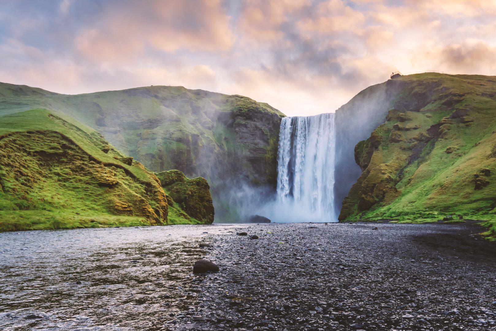 Skogafoss Waterfall in Iceland
