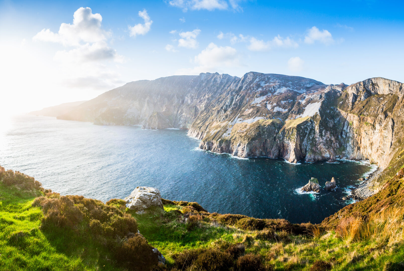 Donegal coastline in Northern Ireland